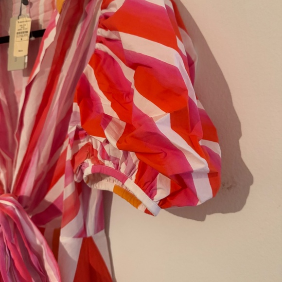 NWT SILVIA TCHERASSI Pavia Stripe Midi Dress - Picture 5 of 11